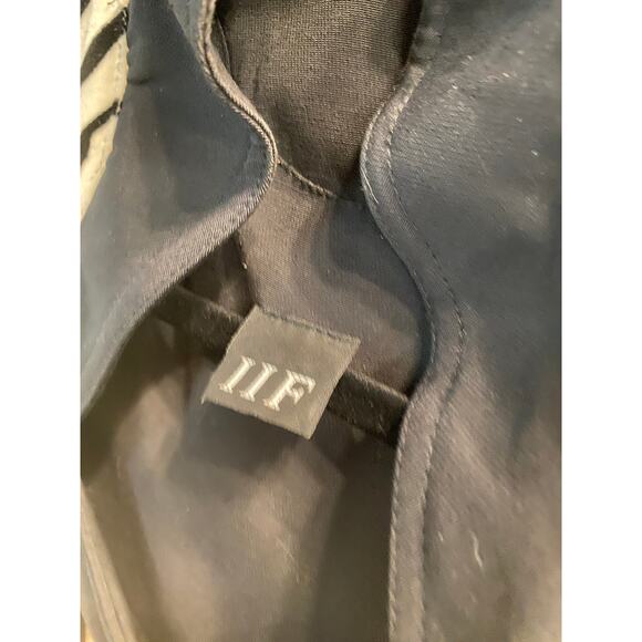 vintage 1980s zebra fitted rayon jumpsuit IIF small 80s pantsuit padded sheer 26 - Picture 9 of 9